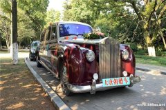 武汉婚车出租加长婚车劳斯莱斯银云